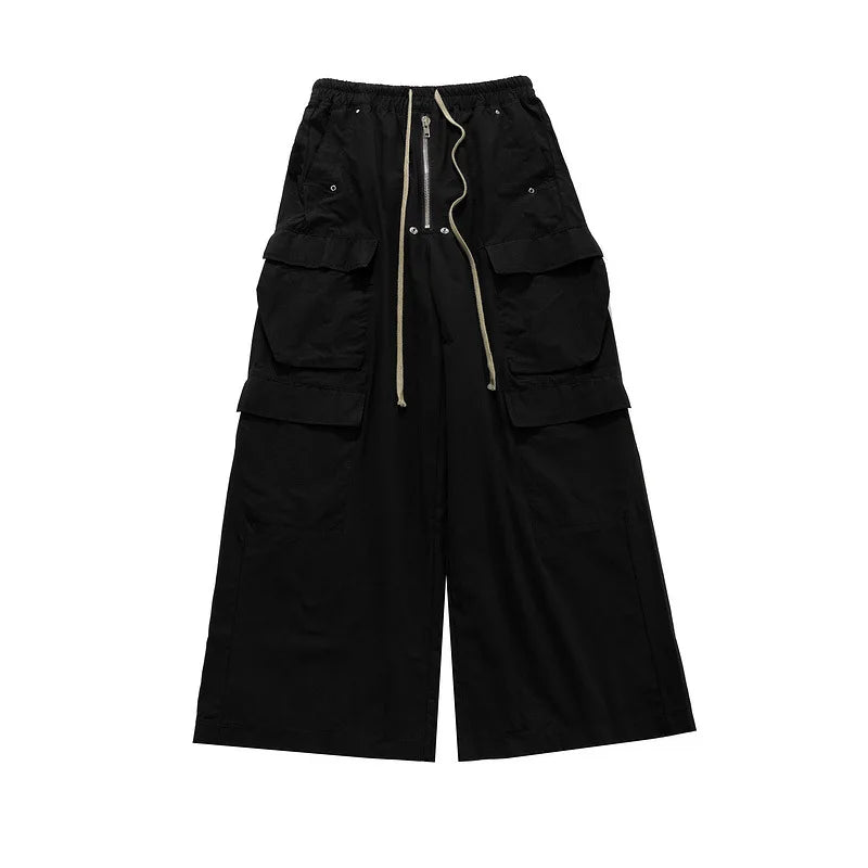new men 2024 rick tactical paratrooper cargo comfortable cotton parkour sweat casual pants sweatpants no tag a3 unique joggers style 440