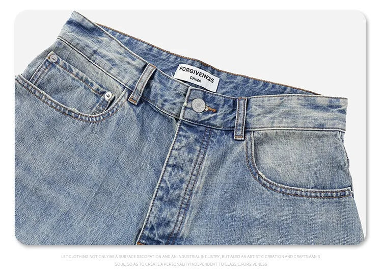 Wash old jeans