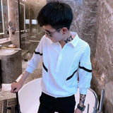 2023 Summer New Fashion Short-sleeved Shirt Men's Korean Shirt Short-sleeved Top Boutique Clothing Simple Style Men Clothing