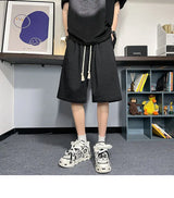 korean style niche casual shorts men summer workwear five point pants design trendy brand loose couple style retro sports pants unique shorts style 2168