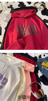 American Spring And Autumn Trendy Men And Women Hip Hop Retro Letter P