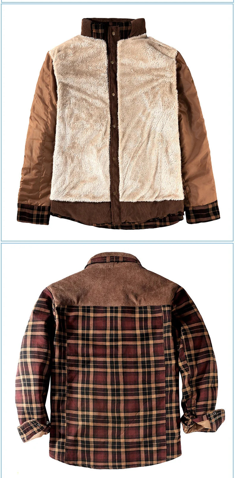 hip premium high essential style hop casual fit graphic corduroy-plaid-shirt-jacket-men-autumn-winter-casual-thick-warm-male-military-wool-fleece-shirts-coats-camisa-masculina-chemise image 2bdfba urban style wear - print material quality unisex fashion streetwear oversized everyday design streetwear design ID 36d1f