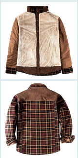 hip premium high essential style hop casual fit graphic corduroy-plaid-shirt-jacket-men-autumn-winter-casual-thick-warm-male-military-wool-fleece-shirts-coats-camisa-masculina-chemise image 2bdfba urban style wear - print material quality unisex fashion streetwear oversized everyday design streetwear design ID 36d1f