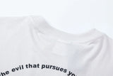 Summer Vintage Retro Dice Printing High-Street Casual Loose T-Shirt Tops