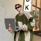 grunge knit sweater, fall winter drip, aesthetic soft knit grunge sweater for cozy streetwear