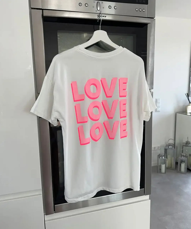 Urban Heat Tee – Graffiti Drip Flame and Retro Crown Print