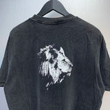 Sadcore T-Shirt – 2024Ss Sheep Lion Head Printing T Shirt Michael Men Woman Go – Urban Streetwear for Men & Women