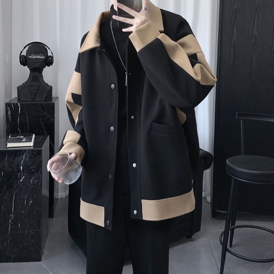 leather panel bomber, high-street look - comfortable cotton fit with bold prints
