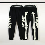 kapital bone elephant print mens american retro sports pants minimalist street pants