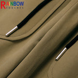 rainbowtouches new 2022 brand mens casual pants high street green pants loose straight men concise fashion mens trousers unisex unique default style 3027