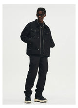 techwear bomber jacket, urban fashion, men's streetwear fashion, oversized urban jacket, high quality cold-weather coat