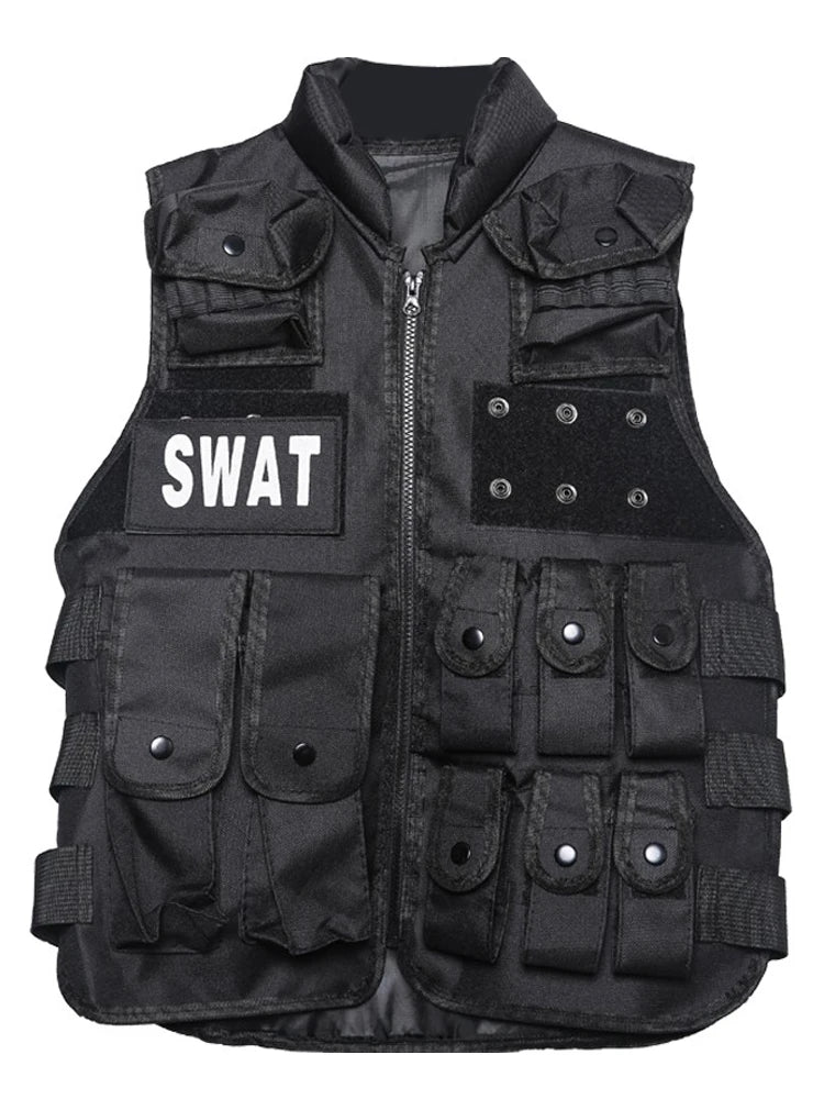 urban fashion featuring hip hop sleeveless vests adjustment cargo waistcoat with pockets zipper military jacket fashion streetwear mens tactical vests design – premium quality jacket for men