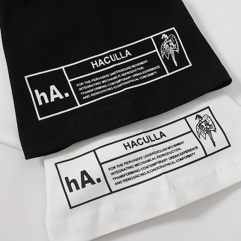 Harajuku Oversized Shirt – Haculla T Shirts Men Woman Spring Summer White 1 1 Good Qual – Urban Streetwear for Men & Women