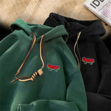 Autumn Kawaii Skateboard Graphic Hoody Mens New In Cotton Fleece Retro