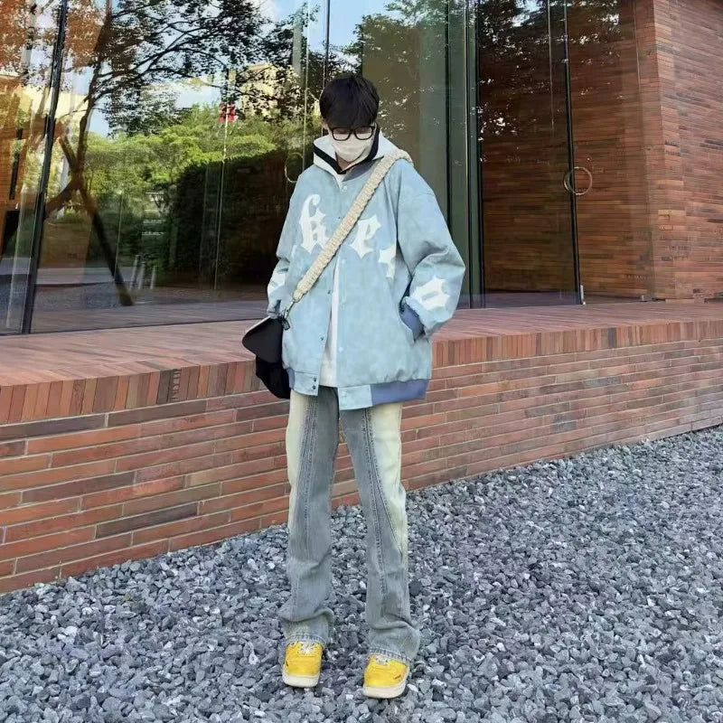 techwear zip bomber, urban street style, mens fashion