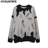 fire graphic sweater, 2025 fashion trend, cozy fashion fit, stylish street outfit, modern aesthetic appeal