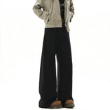 american style vintage wide leg cargo pants mens baggy fashion high street overalls coffee streetwear male mopping trousers unique cargo style 1107