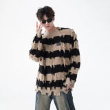 bold graphic pullover, layered streetwear look, soft knit pullover with flame design, y2k fashion statement