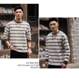 Gothic Melting smiley – Men Retro Fashion Streetwear Loose Casual Long Sleeve Plus S