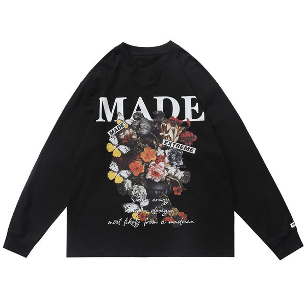 "Made Men" Unisex Men Women Streetwear Graphic Sweatshirt Daulet Apparel