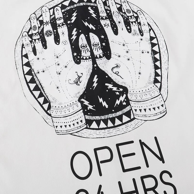 Harajuku Oversized Shirt – Haculla T Shirts Men Woman Spring Summer White 1 1 Good Qual – Urban Streetwear for Men & Women