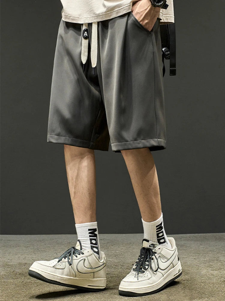 summer mens baggy casual shorts 2024 new y2k streetwear sweat short pants male sports fitness breathable basketball bermuda unique shorts style 3482