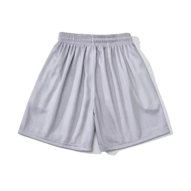 new gym shorts mens basketball shorts quick drying sports short pants summer mesh breathable sweatpants high street shorts relaxed fit joggers