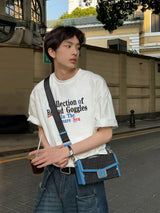 Gothic Oversized shirt – Pure Cotton American Fashion Brand Retro Letter Printing Per