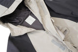 Undermycar 2023 Deconstructor Contrast Zipper Windbreaker Coat