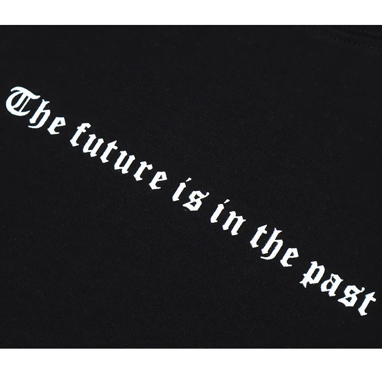 Sadcore Oversized shirt – 2023 Hip Hop Men T Shirt Streetwear Butterfly Girl Letter Gr
