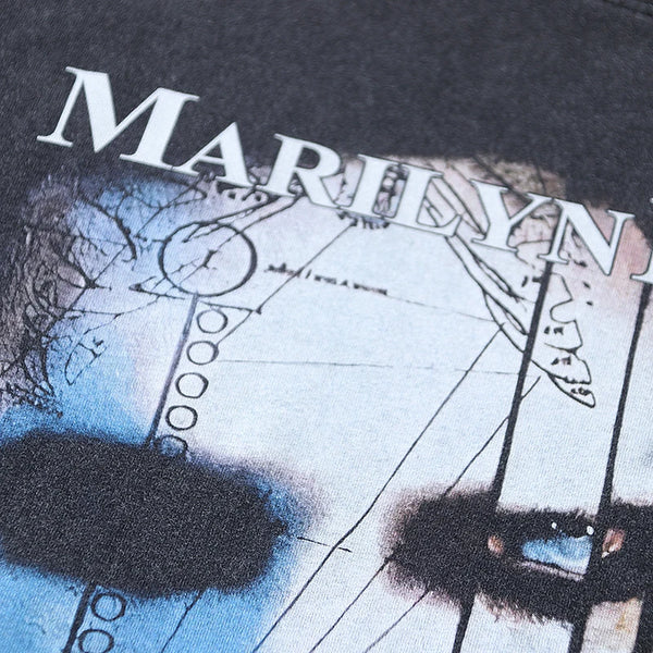 Summer New Vintage Retro M'M Portrait Rock Band Tee High-Street Print Casual Oversize XXXL Tops T-Shirt