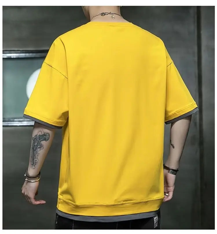 Y2k Aesthetic piece – New Mens Harajuku T Shirt Japan Graphic Hot Sale Cartoon Cas