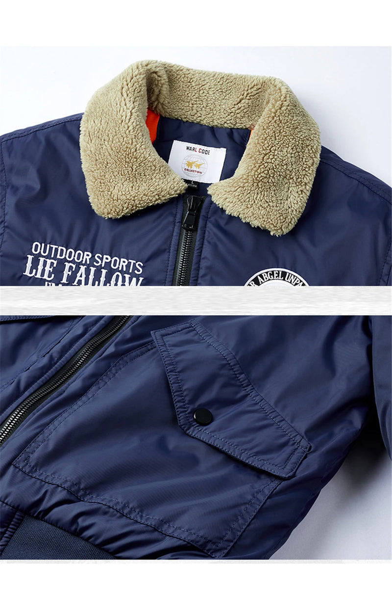 Zip-up nan windbreaker minimalist oversized bomber
