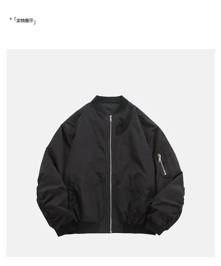 leather panel bomber, high-street look - trendy urban streetwear fashion for men and women