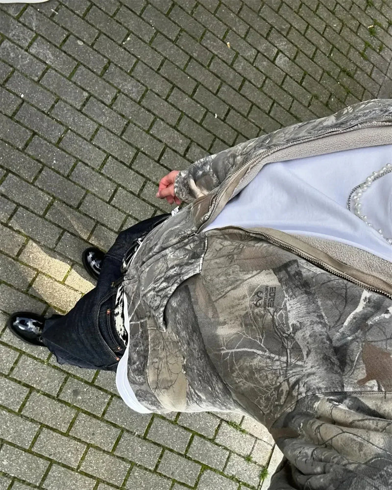 Bold Graphic Bomber Streetwear Photo-Ready Jacket