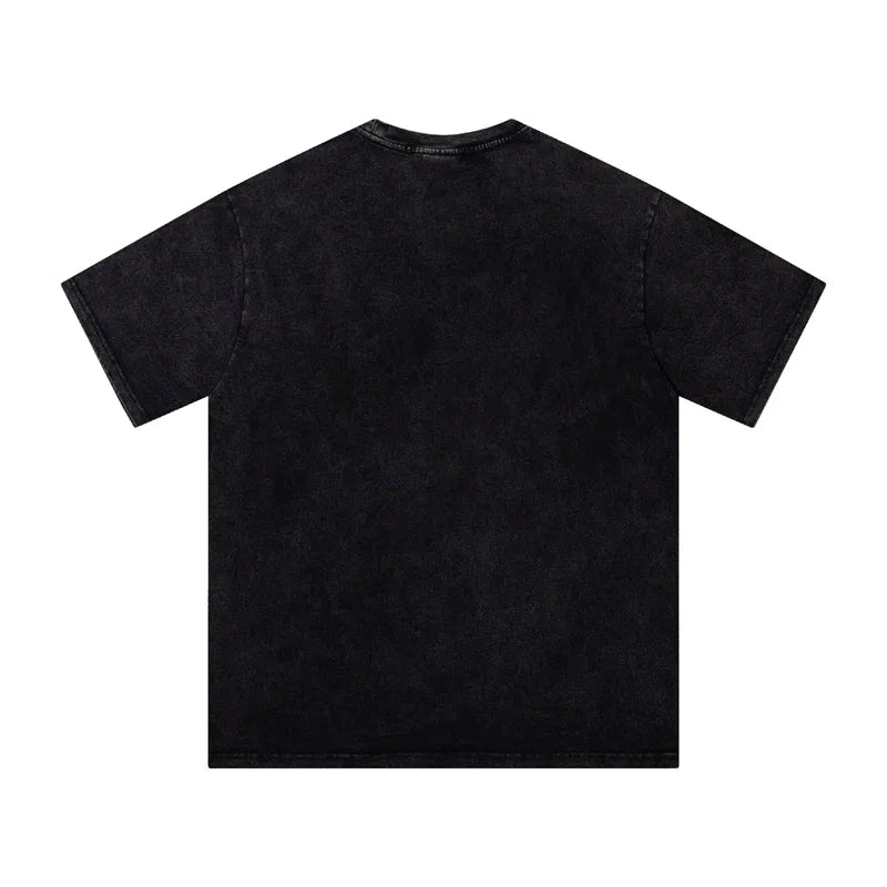 Y2K Graphic Tee – Newest Saint T Shirts Letter Pattern Tops Tee Men Woman Spri – Urban Streetwear for Men & Women