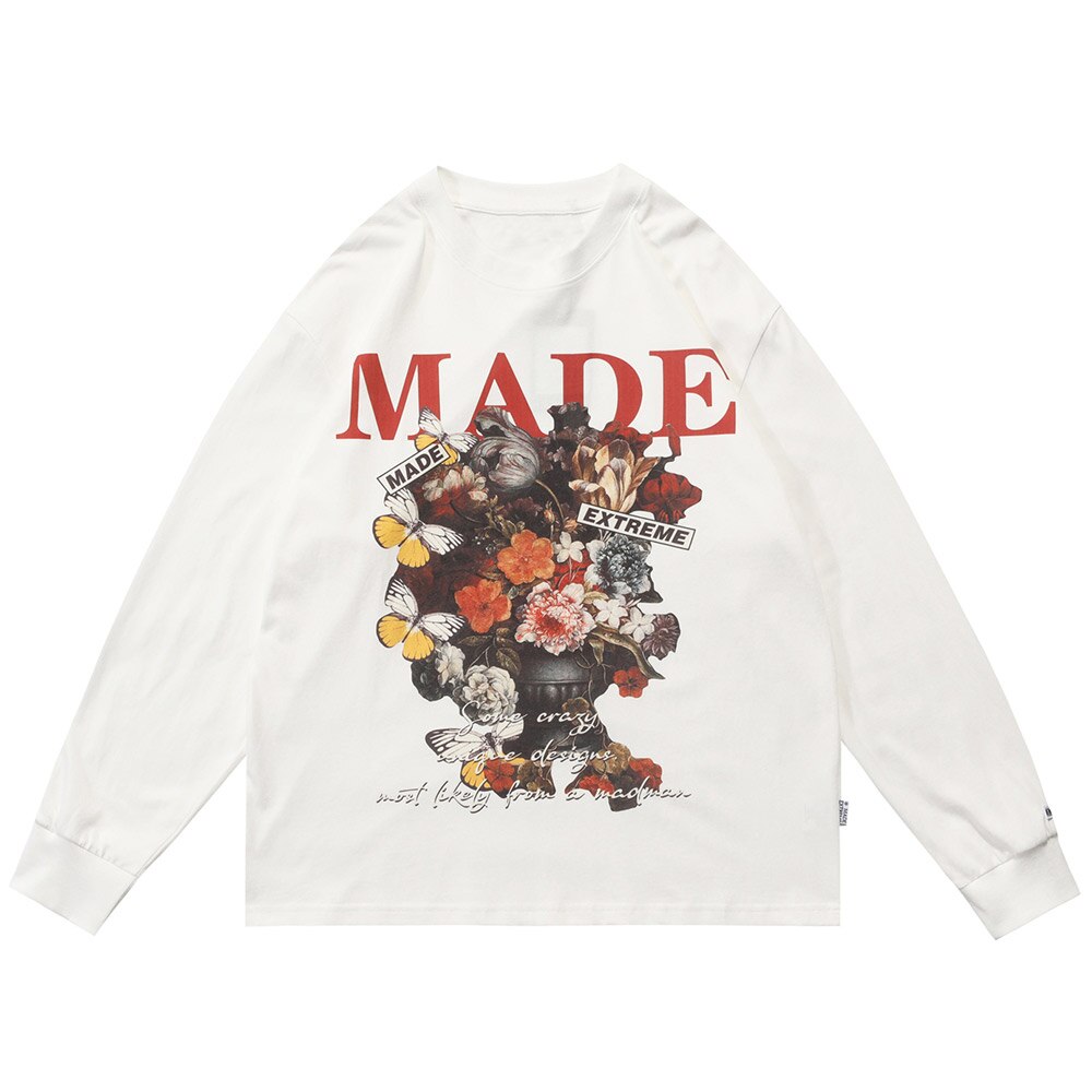 "Made Men" Unisex Men Women Streetwear Graphic Sweatshirt Daulet Apparel