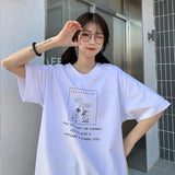 Glitchcore Oversized shirt – Summer Japanese Girly Cotton Short Sleeved T Shirt For Women