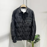 2023 Winter Men's Thin Down Jacket Shirt Jacket For Men