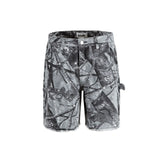full branches trees camouflage cargo shorts for men and women straight patchwork baggy summer knee length pants oversized combat utility trousers