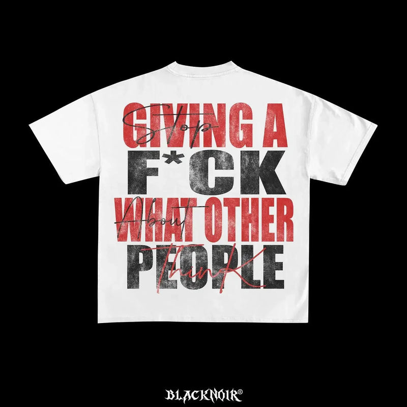 Harajuku Melting smiley – Smart Casual Harajuku Streetwear Graphic Y2K Tops Goth Men C
