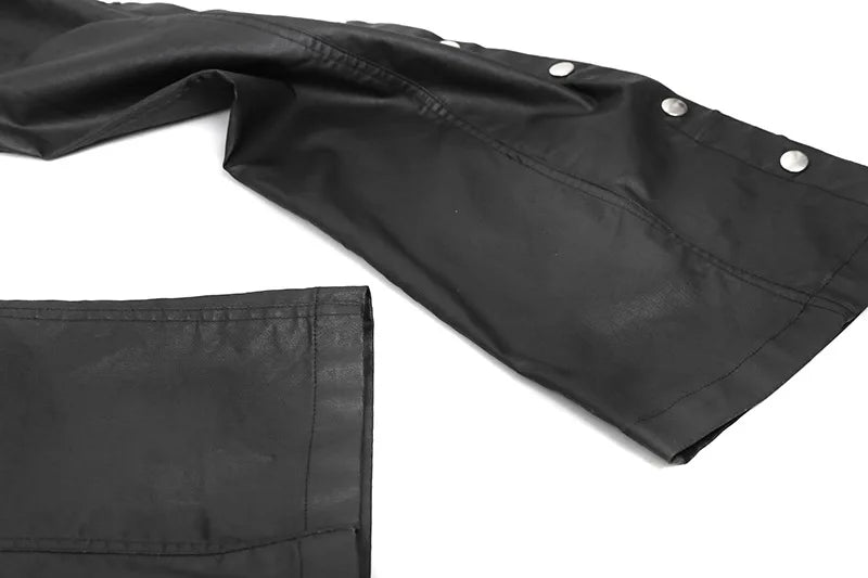 new men 2023 rick waxed workwear breasted rivet sides cargo comfortable cotton parkour sweat casual pants sweatpants tag 721 unique joggers style 578