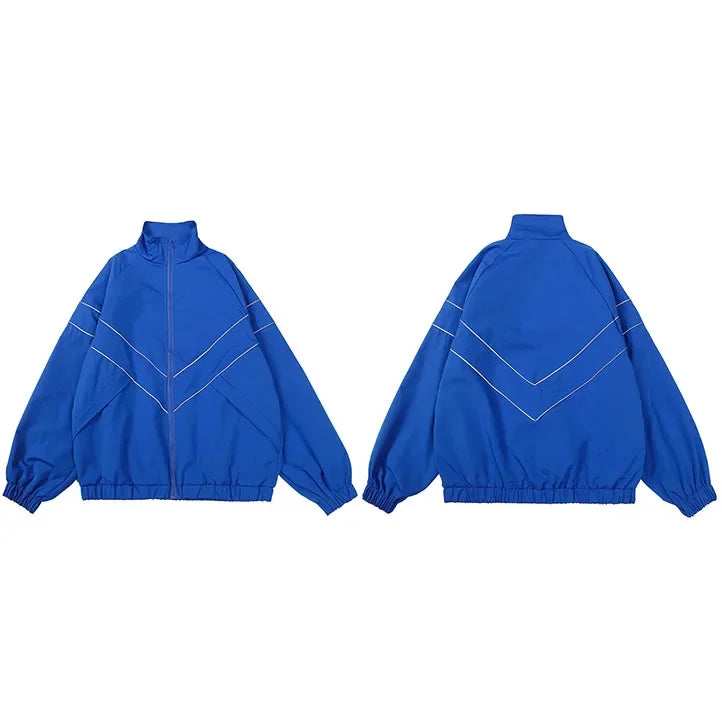 minimalist street zip-up, streetwear for men, fall streetwear outfit, oversized style, layered fashion, modern aesthetic, graphic detail