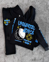 2024 y2k long sleeved foam printed pullover hoodie sweatshirt and pants two piece streetwear trendy wear dark vintage casual 1 unique default style 2219