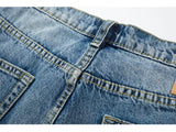 fashion ripped destroied jeans trousers distressed biker jeans with stars high street slim pants joggers denim jeans for men unique joggers style 3267