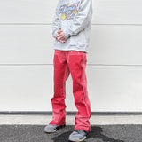 color washed denim mens jeans pants fashion graffiti patchwork loose biker red jeans streetwear hip hop casual straight pants unique jeans style 5169