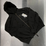 glitchcore barcode glitch featuring new 2023 luxury men under my car holes old black gentleman hoodies hoody hooded sweatshirts velvet thicken fleece hip hop 418