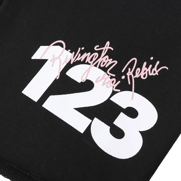 frog drift streetwear high street rrr123 logo hip hop short loose terry pants sweatpants for men casual joggers