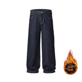 classic primary color jeans mens loose casual straight cleanfit fashion denim jeans pants man streetwear jeans trousers unique jeans style 1971