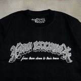 Vaporwave Melting smiley – Harajuku Fashion Super Large T Shirt New Gothic Fashion Alph